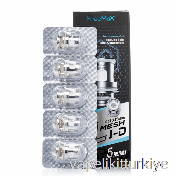 Vape Elektronik Sigara Freemax Fireluke Solo Fl örgü Yedek Bobinler 0.15ohm Fl1-d örgü Bobinleri
